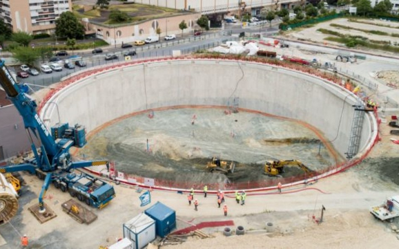 Bassin circulaire | Génie civil