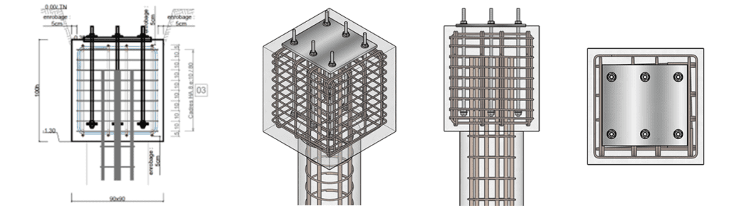 Panier armature